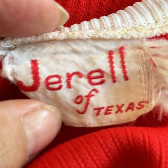 Vintage 70s Jerell of Texas red, white & blue sleeveless mini dress with jacket - Picture 7 of 10